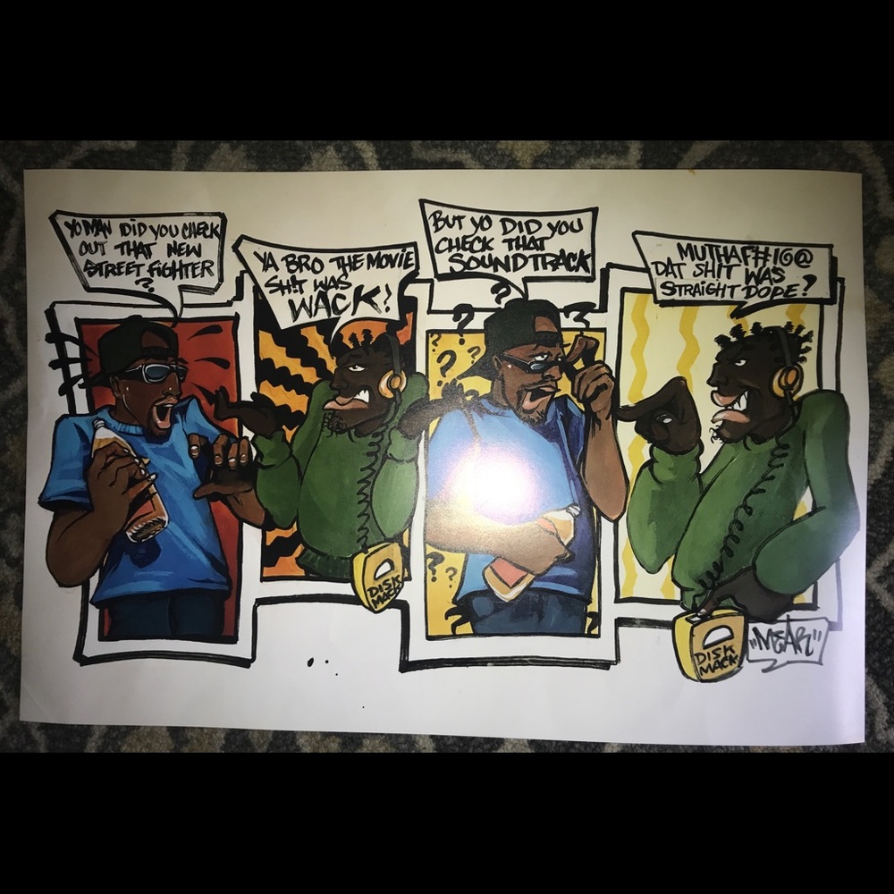 MEAR ONE x STREET poster NEW 
26” x 18” 
Numbered